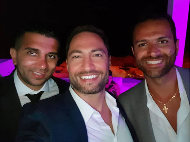 هذا ما جمع النجم فادي حرب وسيسك فابريغاس في ايبيزا